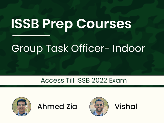 Group Task Officer (Indoor Tasks)