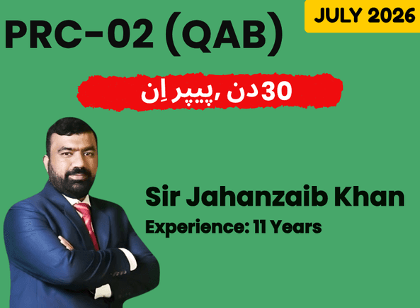 02 QAB 30 Days Revision Plan by Sir Jahanzaib