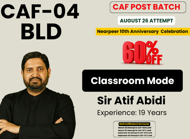 CAF 04 BLD By Sir Atif Abidi (Class Room Mode)
