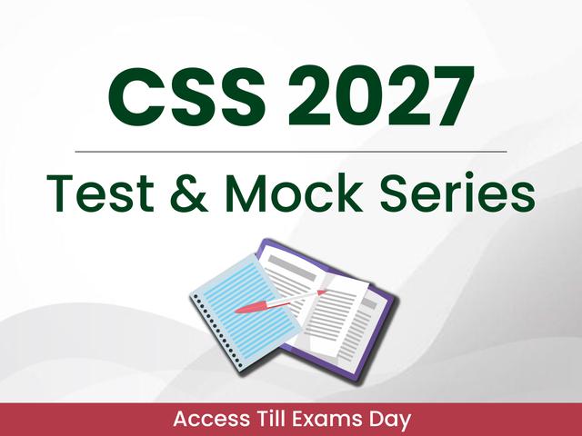 CSS 2027 Test & Mock Series