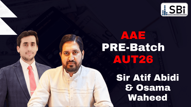 SBI CAF 08 PRE BY SIR ATIF ABIDI & OSAMA WAHEED AUT26
