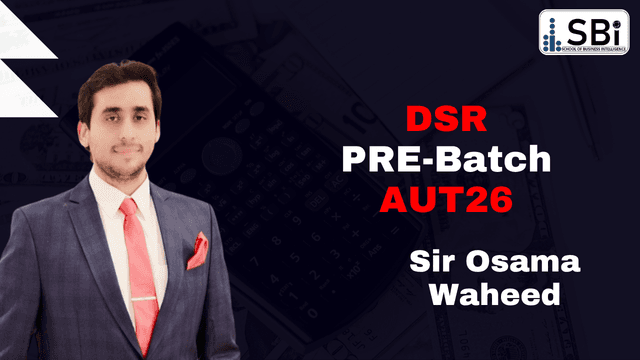 SBI CAF 03 PRE BY SIR OSAMA WAHEED AUT26