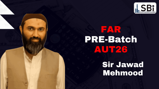 SBI CAF 01 PRE By SIR JAWAD MEHMOOD AUT26