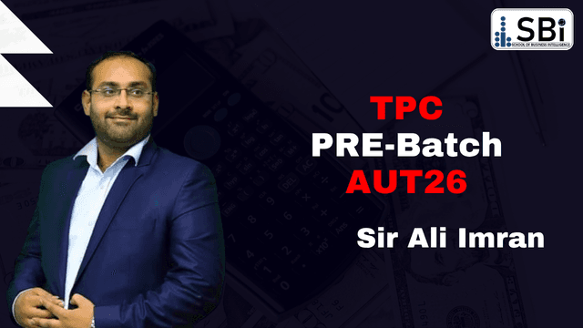 SBI CAF 02 PRE BY SIR ALI IMRAN AUT26